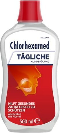 GlaxoSmithKline Chlorhexamed 0.06% Tägliche Mundspülung, 500ml