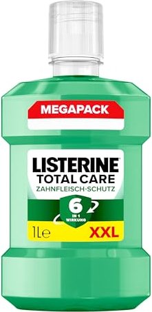 Listerine total Care 6-in-1 mouthwash, 1000ml (2x 500ml)