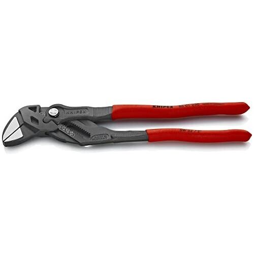 Knipex Pliers Wrench pliers and a wrench in a single tool grey atramentized with nonsli