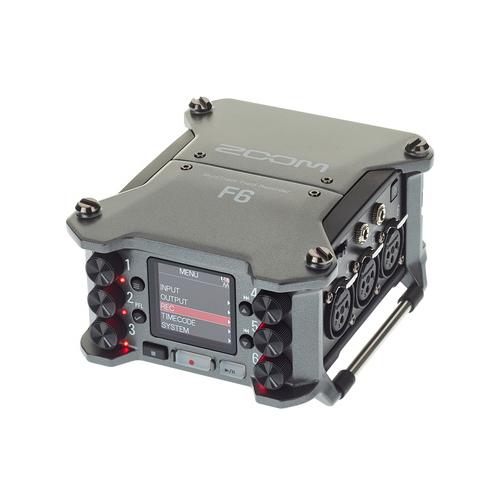 Zoom F6 Multitrack Field Recorder- Video~~Video Editing Hardware & Production Equipment