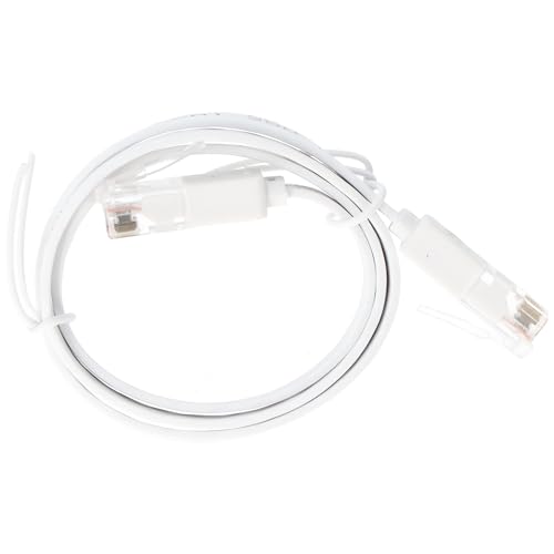 goobay Flach-Patchkabel, Cat6, U/UTP, RJ-45/RJ-45, 0.5m, weiß (95150)