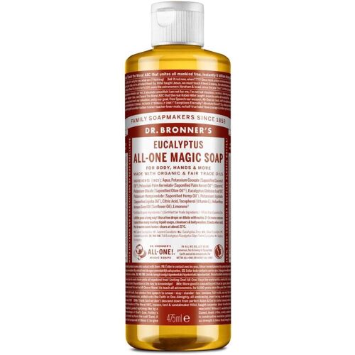 Dr Bronner's Dr Bronner&apos;s Organic Eucalyptus All-One Magic Soap - 475ml