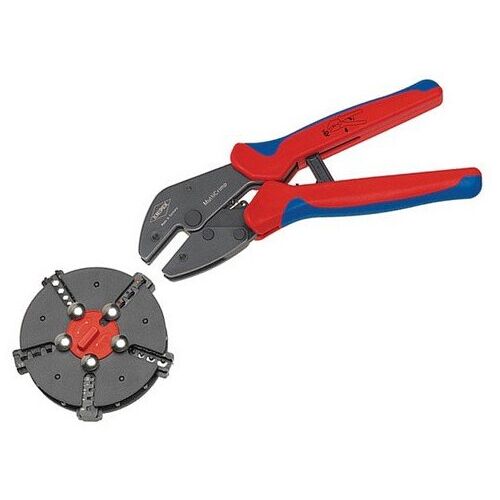 Knipex 97 33 02 Multicrimp Pliers Set - 5 Quick Change Cartridges