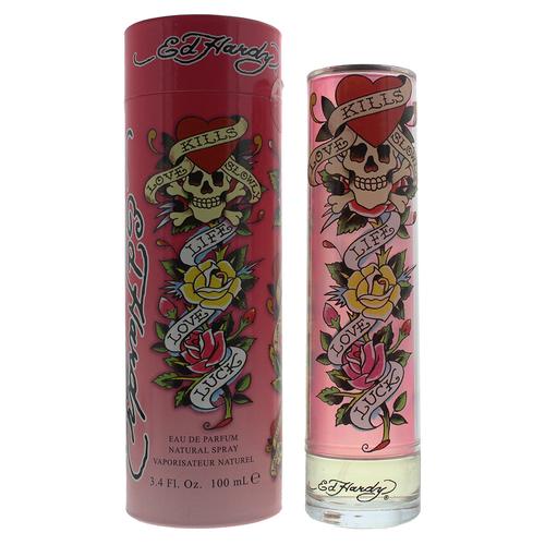 Ed Hardy Womens Women Eau de Parfum 100ml Spray for Her - One Size | Ed Hardy Sale | Discount Designer Brands