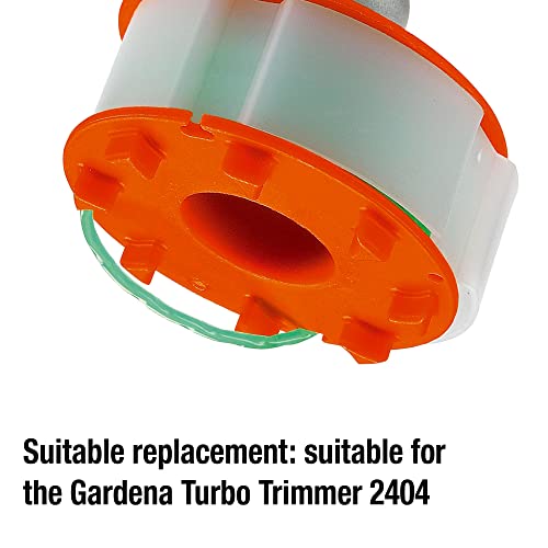 Gardena Spare Spool: Interchangeable Spool for Gardena Turbo Trimmers, Brush Cutters, Original Gardena System Spare Parts for Lawn Trimmer (5369-20)