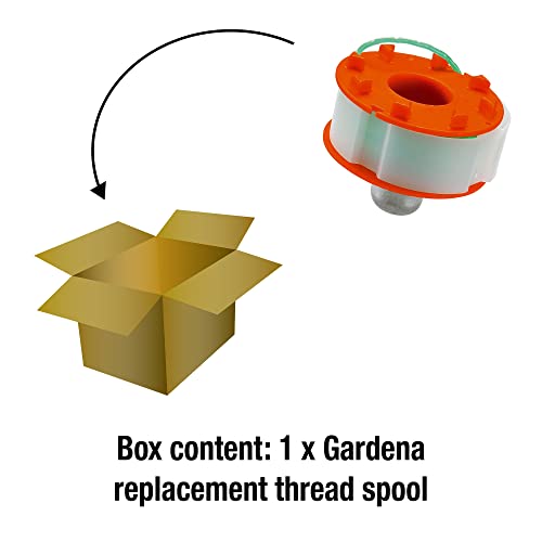 Gardena Spare Spool: Interchangeable Spool for Gardena Turbo Trimmers, Brush Cutters, Original Gardena System Spare Parts for Lawn Trimmer (5369-20)