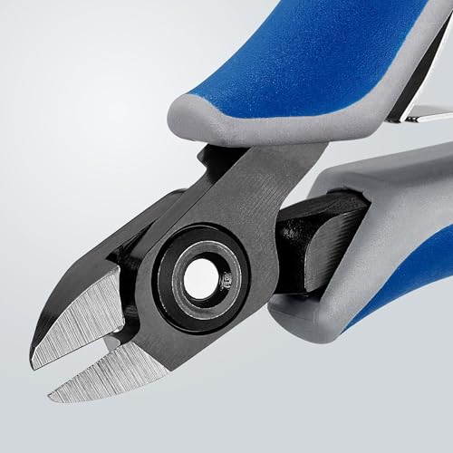 Knipex Precision Electronics Diagonal Cutter burnished, with multi-component grips 120 mm 79 22 120