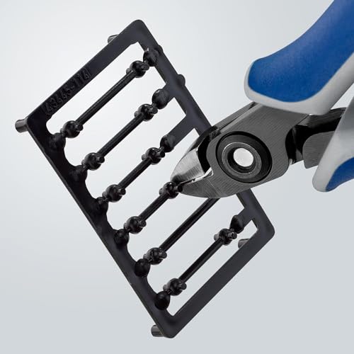 Knipex Precision Electronics Diagonal Cutter burnished, with multi-component grips 120 mm 79 22 120
