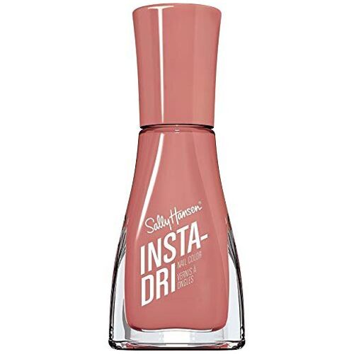 Sally Hansen Insta-Dri 1 Stroke-1 Coat-Done. Nail Polish, Mauve It, Orange Shade