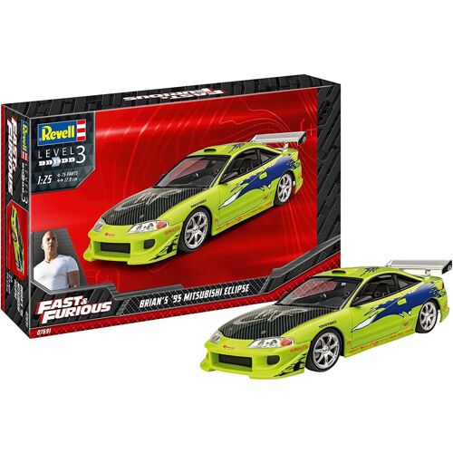 Revell almost & Furious Brian's 1995 Mitsubishi Eclipse (07691)