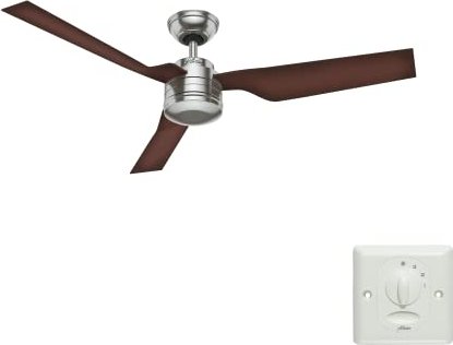 CasaFan Hunter Flight BN ceiling fan beech/chrome (50630)