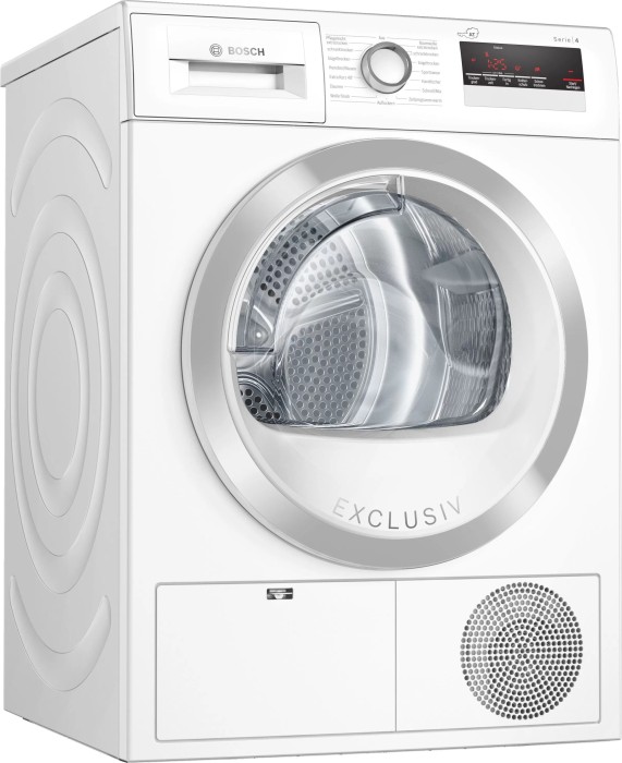 Bosch series 4 WTH85VU4AT heat pump dryer