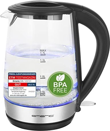 Emerio WK-123131 glass-kettle