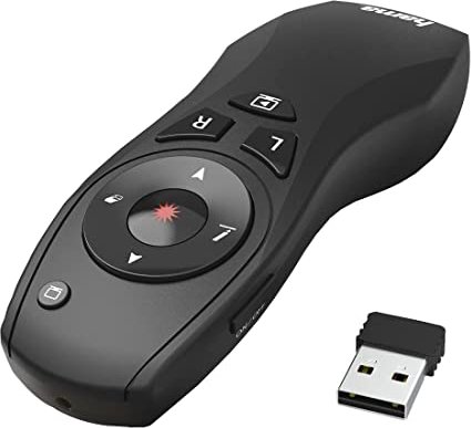 Hama X-Pointer 6in1 wireless laser Presenter, USB (139916)
