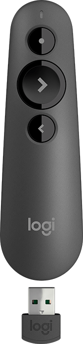 Logitech R500s laser Presenter graphite grey, USB/Bluetooth (910-005843)