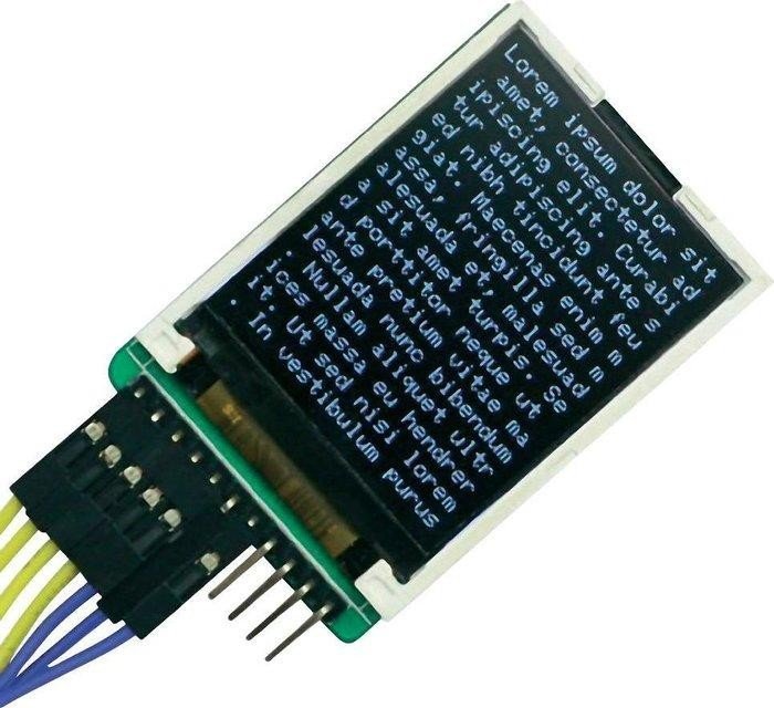 ST7735R display module 1.8", microSD