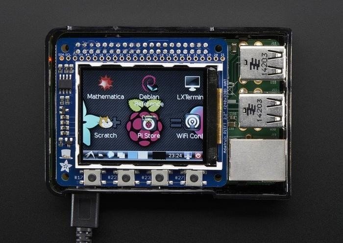 Adafruit PiTFT HAT mini 2.2" (2315)