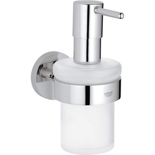 Grohe 40448001 Essentials Soap Dispenser with Silver Holder