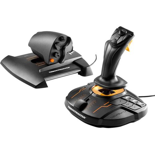 Thrustmaster T-16000M FCS Hotas Black, Orange USB Joystick Analogue / Digital MA