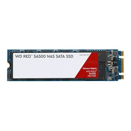 Western Digital WD Red SA500 NAS SATA SSD 1TB, M.2 2280 / B-M-Key / SATA 6Gb/s (WDS100T1R0B)