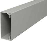 OBO Bettermann cable inlay WDK40090GR stone grey, 2000x90x40mm (6021018)