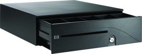 HP FK182AA POS cash drawer black