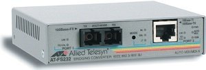 Allied Telesis AT-FS232/1, 100Base-TX to 100Base-FX [15km]