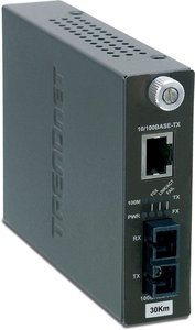 TRENDnet TFC-110S30, 100Base-TX to 100Base-FX