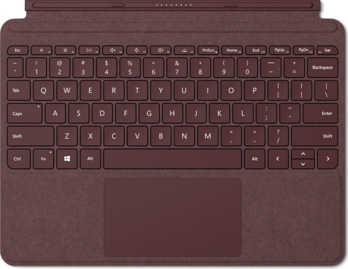 Microsoft Surface Go signature Type Cover, Bordeaux red, UK (KCS-00043)
