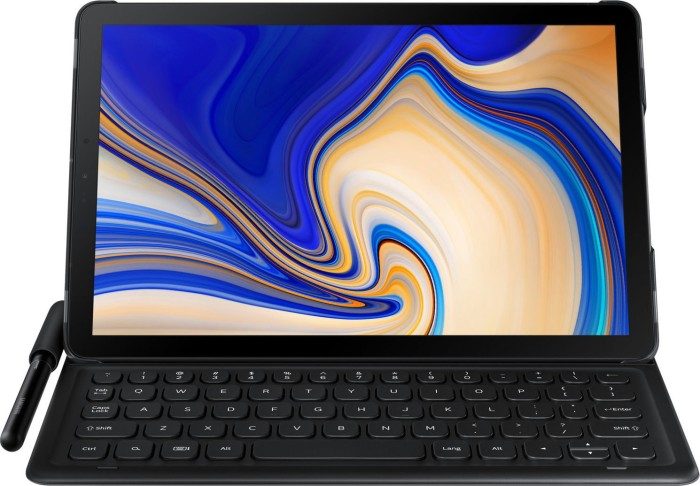 Samsung EJ-FT830 Book Cover Keyboard for Galaxy Tab S4, UK (EJ-FT830BBEGGB)