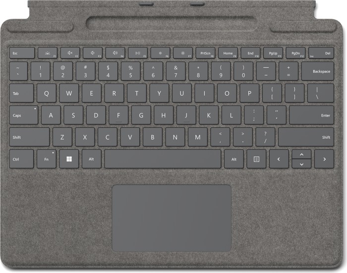 Microsoft Surface Pro signature Keyboard platinum, DE, Business (8XB-00065)