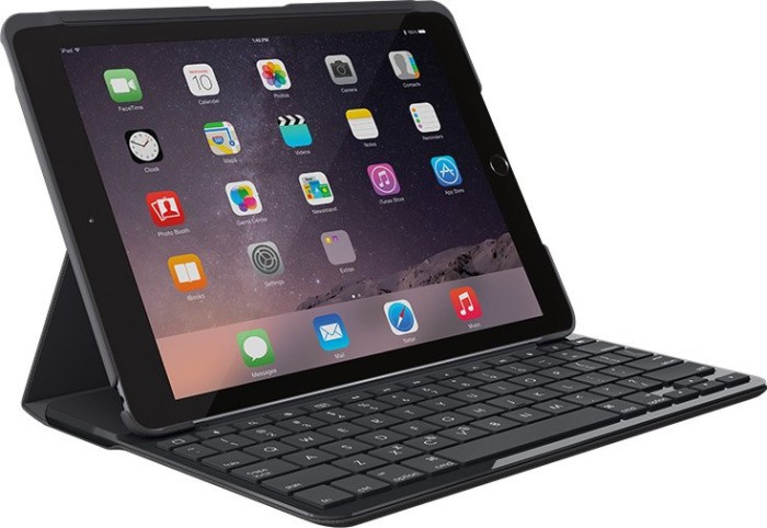 Logitech Slim Folio, KeyboardDock for Apple iPad 5, black, ES (920-008622)