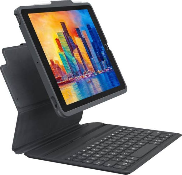 ZAGG Pro Keys for Apple iPad 10.2" 2020, grey/black, DE (103407137)