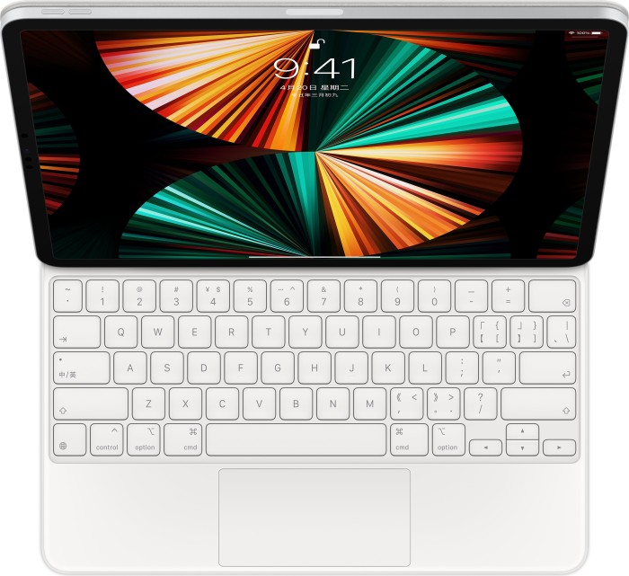 Apple Magic Keyboard, KeyboardDock for iPad Pro 12.9", white, CN [2021 / 2022] (MJQL3CG/A)