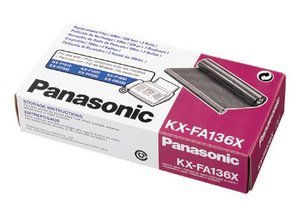 Panasonic KXFA136X Thermotransferrolle, 2 Rollen