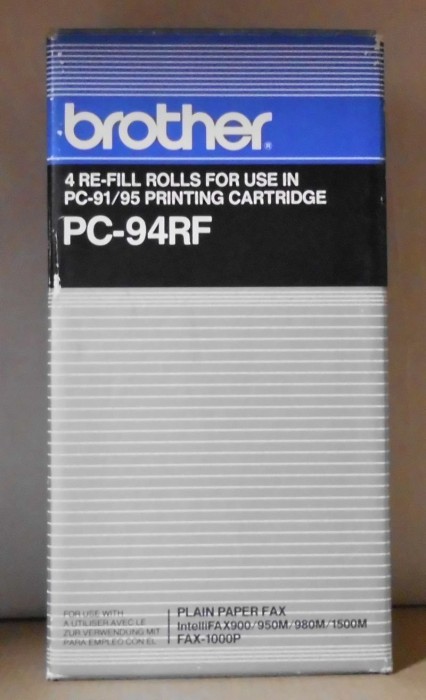 Brother PC-94RF Thermotransferrolle, 4 Rollen (PC94RF)