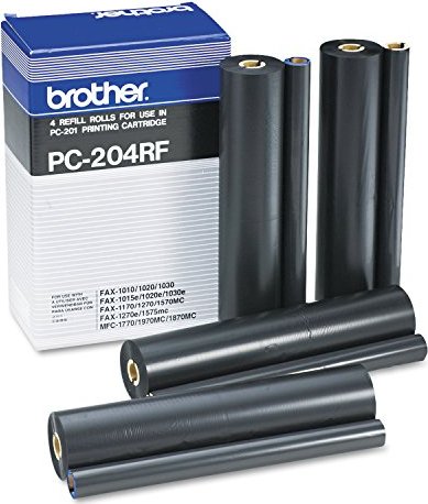 Brother PC-204RF Thermotransferrolle, 4 Rollen (PC204RF)