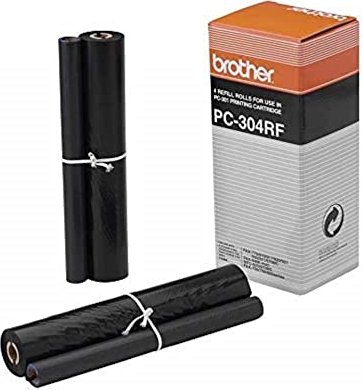 Brother PC-304RF Thermotransferrolle, 4 Rollen (PC304RF)
