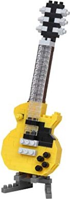 Kawada Nanoblock - E-Gitarre gelb (NBC_347)