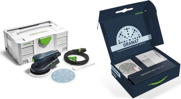 Festool ETS EC 150/5 GR set P electric random orbit sander incl. case + Accessories (578188)