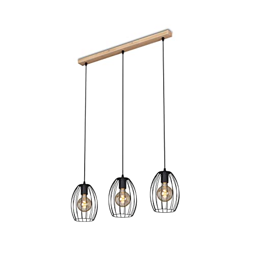 Briloner suspended lamp 3 flames black (4039-035)