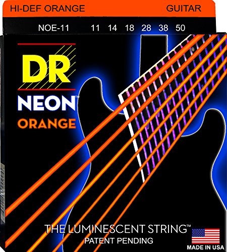DR Strings Neon orange Electric Heavy (NOE-11)