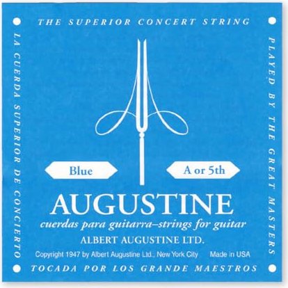 Augustine Classic nylon Blue Single A5 (CAU BLEU5-LA)