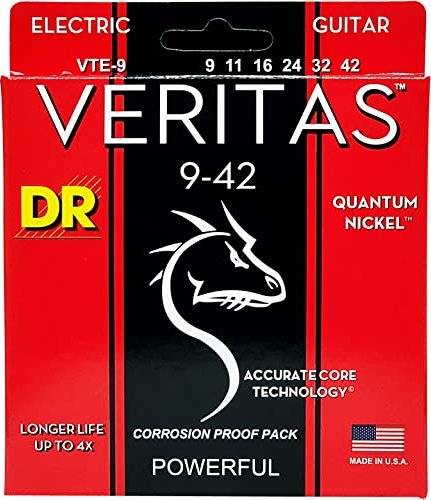 DR Strings Veritas Electric Light (VTE-9)
