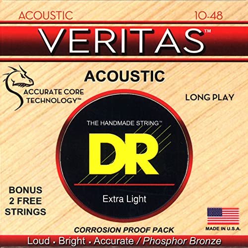 DR Strings Veritas Acoustic Extra Light (VTA-10)