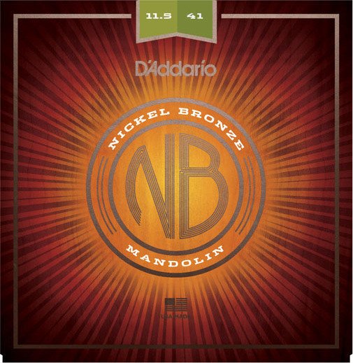 D'Addario Mandolin nickel Bronze Medium-Heavy (NBM11541)