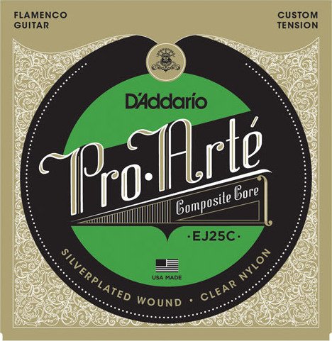 D'Addario Pro-Arté Clear nylon composite, Flamenco (EJ25C)