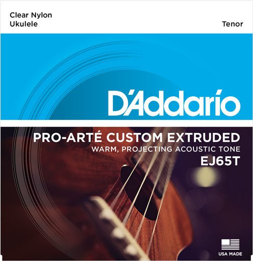 D'Addario Ukulele Pro-Arté Custom Extruded tenor (EJ65T)