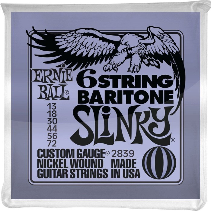 Ernie Ball nickel Wound 6-string Baritone Slinky (P02839)