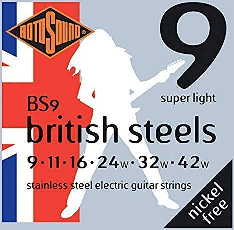 Rotosound British Steel Super Light (BS9)